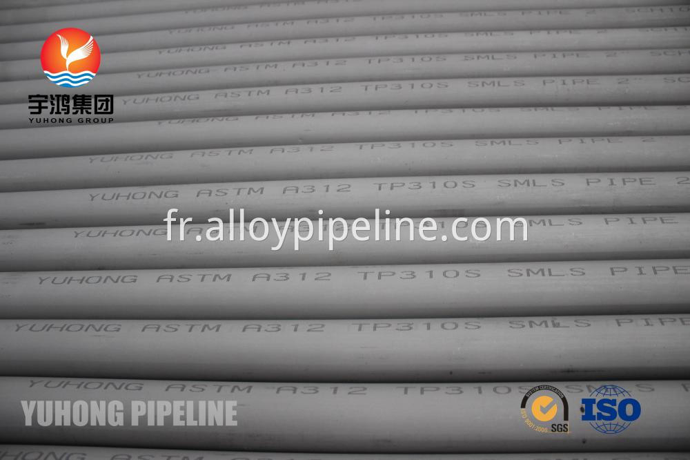 Stainless Steel Seamless Pipes ASTM A312 A312M-2013a TP310S suppliers